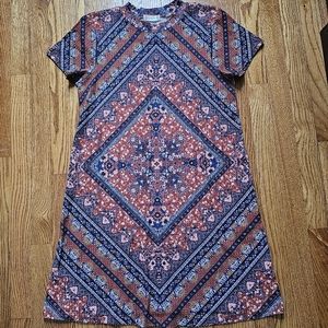 Patterned A-line Dress